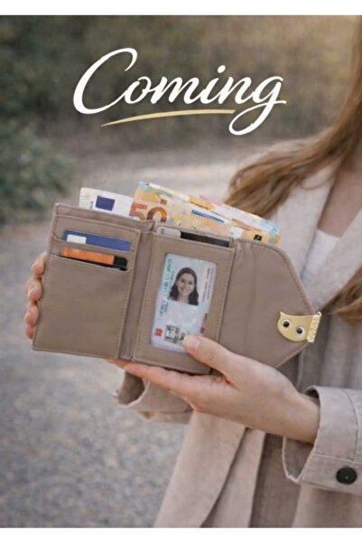 Sofia Women's Daily Magnetic Multi-Compartment Card Holder Wallet