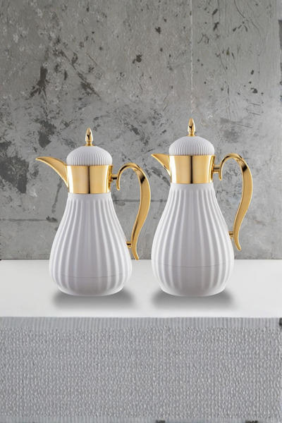 Generic Royal design tea and coffee thermos set