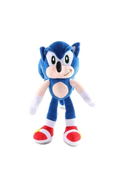OEM Jucărie de pluș Zenuk - Sonic Ariciul, 27 cm, Albastru/Alb