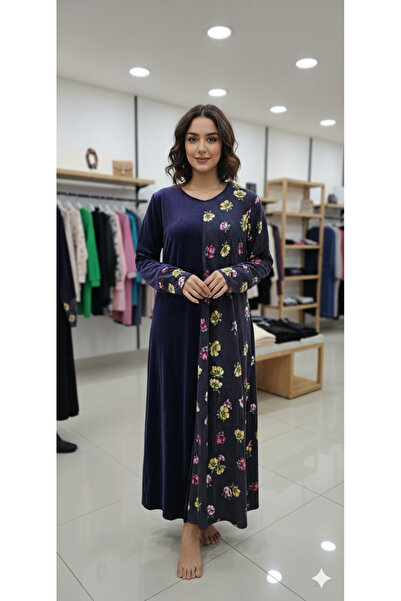 TIPTOPKSA Velvet midi shirt with a unique design