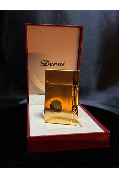 derui Gazlı Çakmak – GOLD & Altın Detaylı Şık Tasarım, Özel Kutulu, Prestijli...