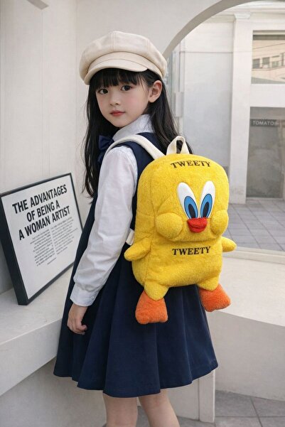 Livava Mini geantă de pluș cu pui drăguț, cu curea reglabilă pentru rucsac pe...