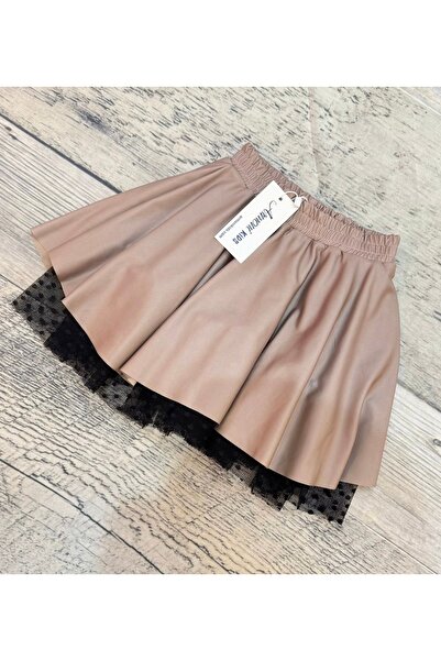 Store Bebe deri etek