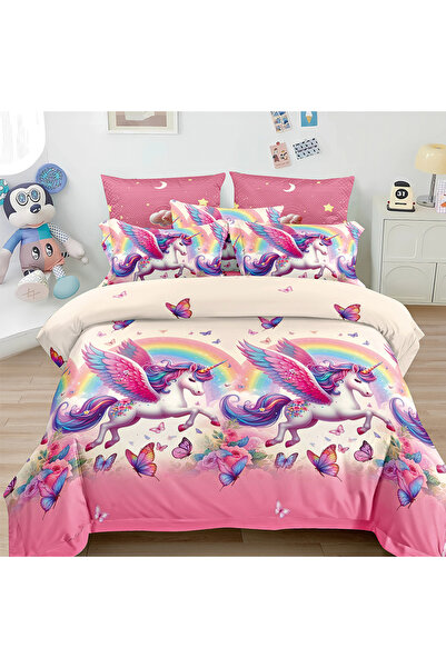 OEM Bed linen for 1 person bed, 4 pieces, Finet, DREAM-0831