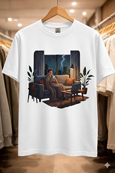 playwear ODA ADAM (Μαύρο μπλουζάκι με κοντό μανίκι και λαιμόκοψη ποδηλάτου, α...