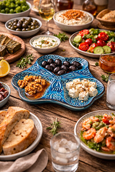 Evim Sepette 3'lü Çerezlik , Kase , Kahvaltılık , Sosluk ,Reçellik ,Sunum Tabağı