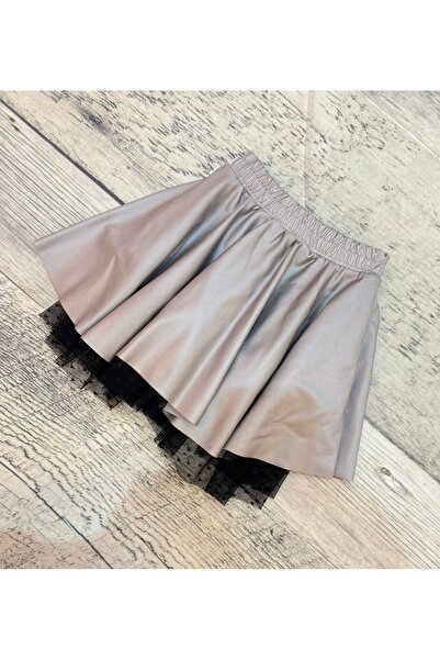 Store Bebe deri etek