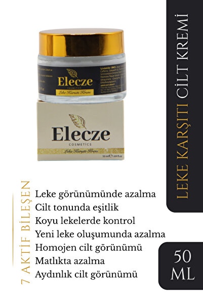 Elecze cosmetıcs Cilt Beyazlatıcı, Leke Karşıtı, Aydınlatıcı Ve Ton Eşitleyic...