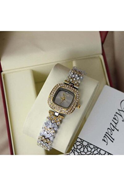 marblino Women's Watch with Zircon Stones