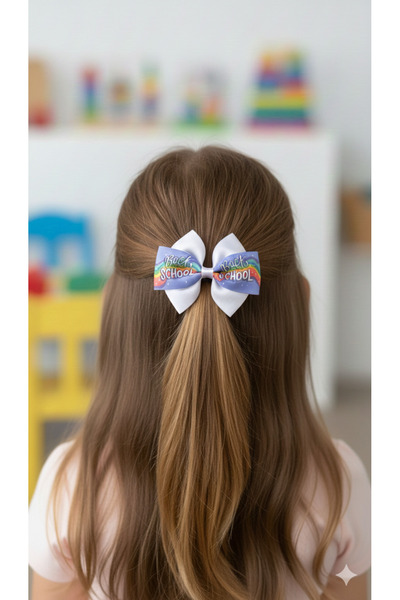 MeloKids Back to School Girl's School Hair Clip