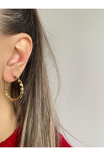 milayk أقراط دائرية ذهبية من نوكتا نوكتا
