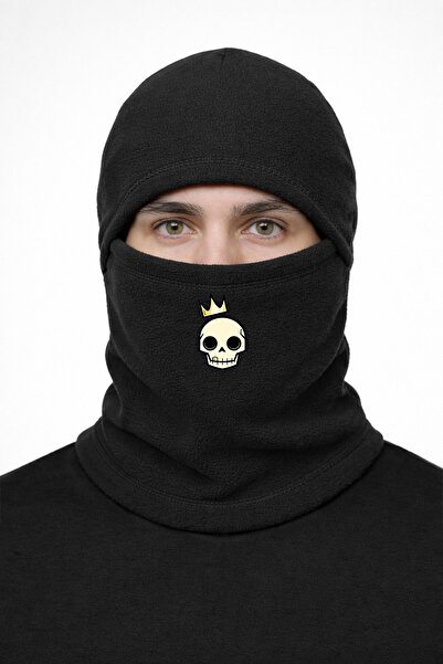 Omotasarım Kuru Kafa Kral Unisex Polar Kar Maskesi