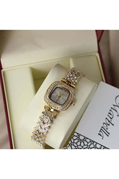 marblino Women's Watch with Zircon Stones
