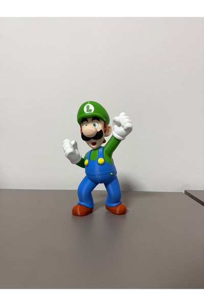 TRİDEON 3d Luigi Süper Mario Karakter Figürü