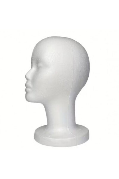 OEMN White Styrofoam Female Head