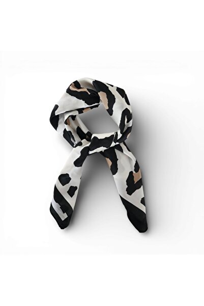 Hedea Leopard Prints Satin Scarf 70X70 cm