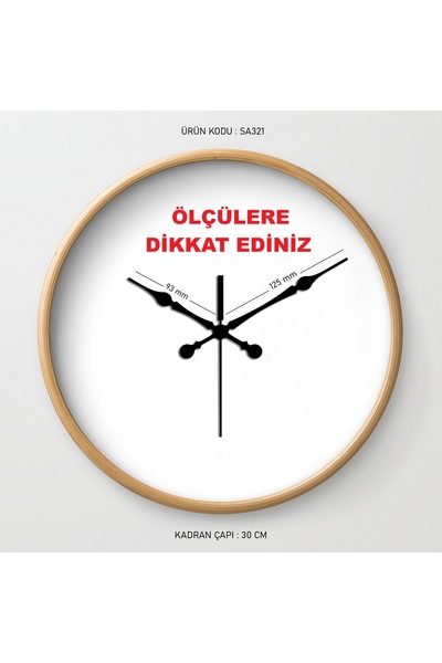 CNR SHOP Duvar Saati Mekanizması, 22 MM ŞAFT Sessiz Çalışır Akar Mekanizma Ak...