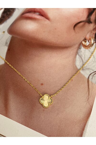 Pinery Jewels Gold Color Women's Necklace with Stones