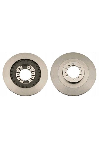 TRW Set de 2 discuri de frână, TRW, DF4485, gri