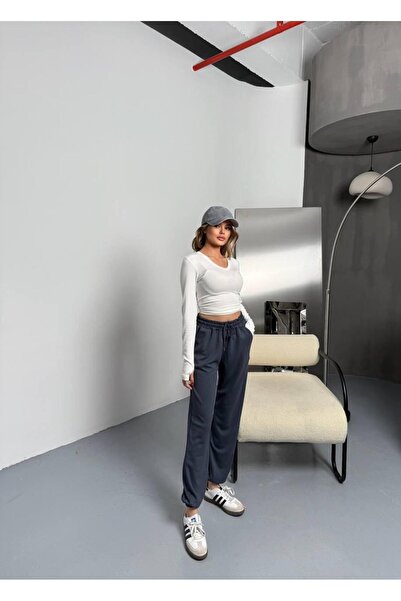 THEBEK Modal Paça Elasticated Women's Sweatpants |   Relaxed Fit