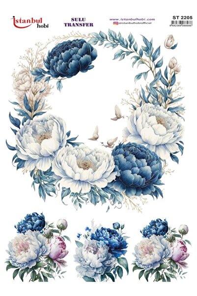 İstanbul Hobi Water Transfer Paper 25X35Cm St-2205