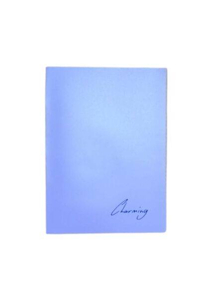 Tokaç دفتر ملاحظات مسطر A4 PP KP مخيط 60 ورقة - رمادي