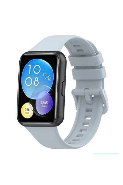 LEWUFOR Huawei Watch Fit 2 Uyumlu Esnek Yumuşak Premium Spor Silikon A+Kalite...