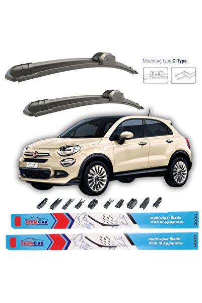 TEAMCAR Ștergătoare de parbriz Fiat 500X (334) 2014-2024