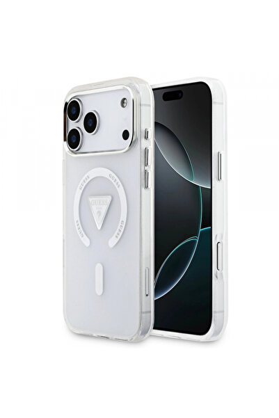 Guess Husa MagSafe pentru Apple iPhone 17 Pro Max, Guess, IML Gradient Triang...