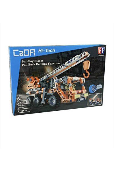 OEM Lego-Type Construction Set (Crane) with Pull-Back Function (272 pcs)