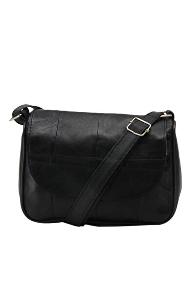 Çanta Trend Women's Black Piece Leather Bag