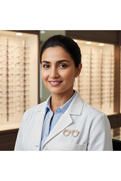 Ralp Moda HEDİYE, SEVGİLİLER GÜNÜ HEDİYESİ GÖZLÜK FİGÜRLÜ BROŞ