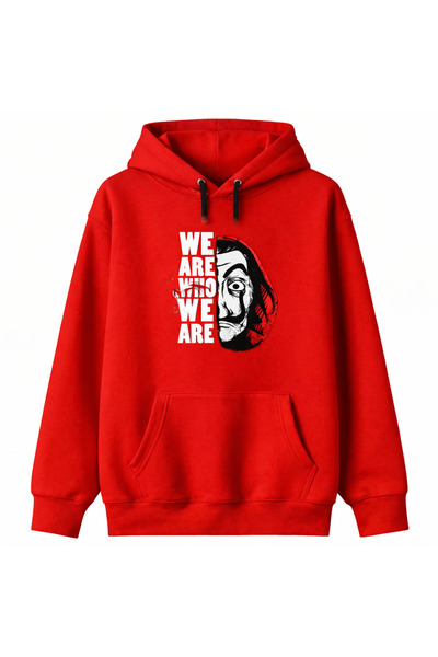 Infire clothing Unisex 100% Cotton Printed Hooded Sweatshirt