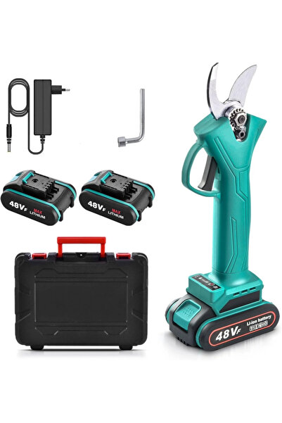 OEM Cordless Rechargeable Pruning Shears 48V, Steel – For Orchards, Gardens a...