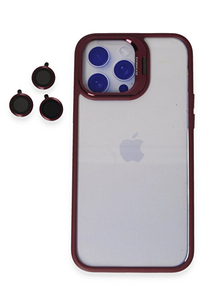 Joko Sptrns iPhone 14 Pro Case Roblox Lens Stand Cover (03411) - Burgundy