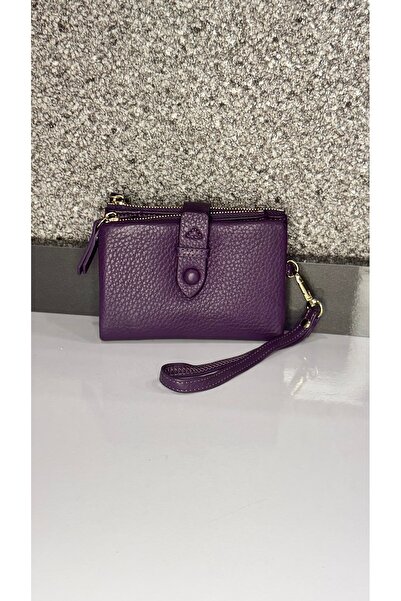 DAVİD POLO CÜZDAN Davıd Polo İthal Yumuşak Dokulu Orta Boy Cüzdan MOR