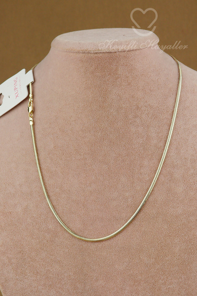 Keyifli Hayaller Xuping Kolye - Vip Xuping İnce İtalyan Zincir 14K Gold 44cm ...