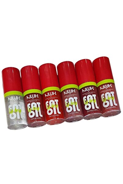 NWK Lip gloss in 6 colors