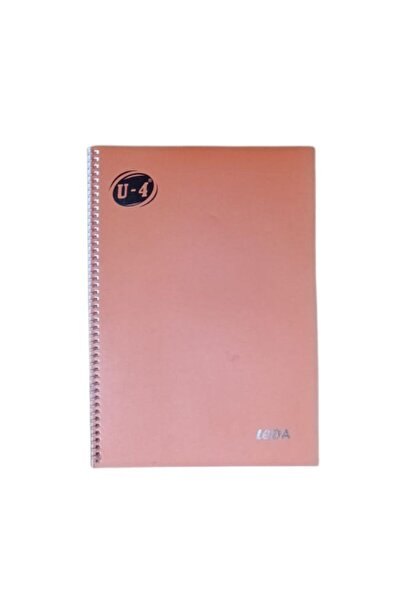 U4 boya U-4 A4 Pp Kp Spiral 40 Yp Squared Notebook-Orange