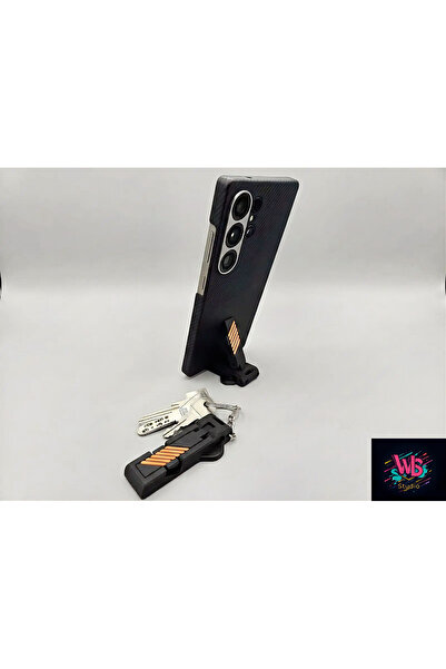 WLS studio Functional Keychain |   Phone Stand |   Earthquake Whistle Stylish...
