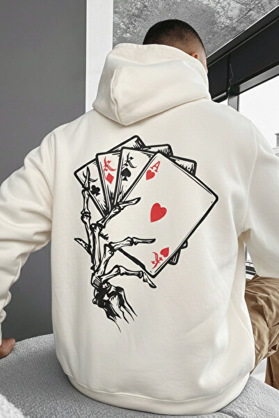 EFFRENATU Custom Printed Hooded Oversized Unisex Sweatshirt