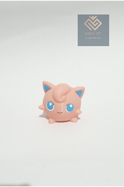 saha3d sıradışı tasarımlar Pokemon figür Jigglypuff 4cm