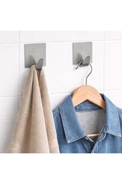 JACQUELINE Metal Square Hooks 2 pcs 4.8 cm