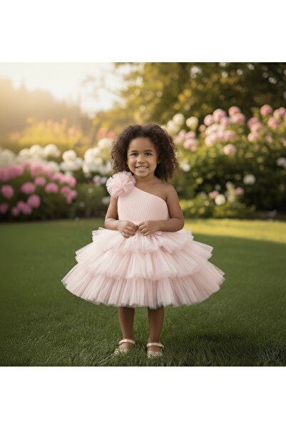 Asel Kids Дівчача сукня з міні-тюлем, спеціальний дизайн, бавовняна підкладка