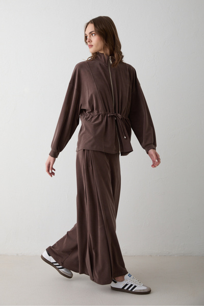 Melike Tatar Sewing Detailed Sports Suit 32-2628