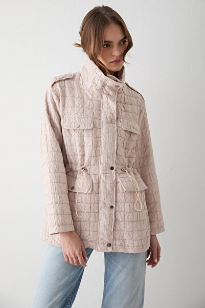 Melike Tatar Quilted Stone Cap 32-2661