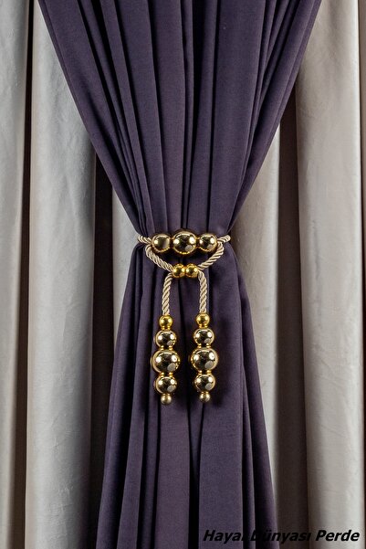 Hayal Dünyası Orta Bağlama Özel Yapım Perde Bağı Braçol Perde Aksesuarı