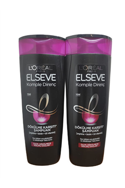 ELSEVE KOMPLE DİRENÇ DÖKÜLME KARŞITI ŞAMPUAN 360 ML X 2 ADET