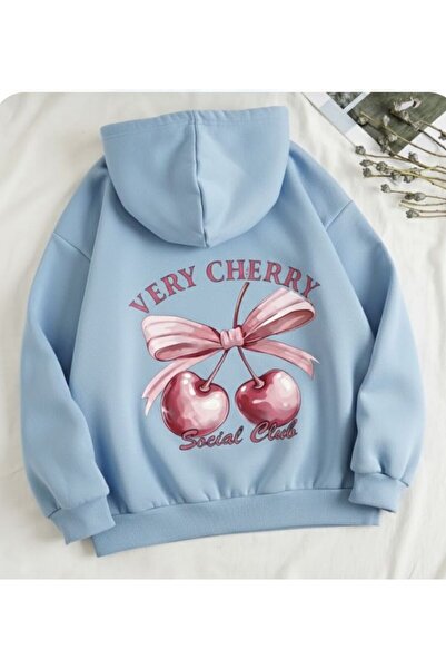 COHERENT Unisex Ανδρικό/Γυναικείο πολύχρωμο φούτερ VERRYCHERY με ειδική στάμπ...