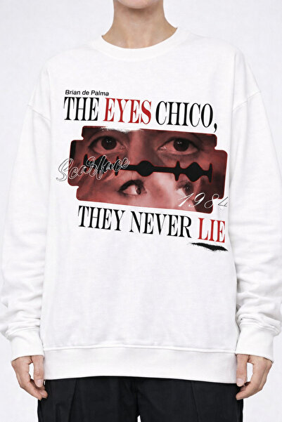 Infire clothing قصة فضفاضة سويت شيرت للجنسين مصنوع من القطن بنسبة 100% مطبوع